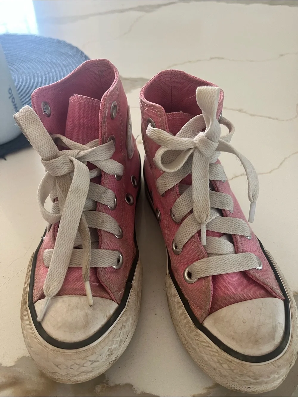 Converse Kids Pink High Top Chuck Taylor Sneakers